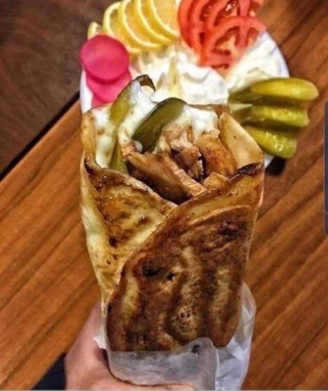shawarma wrap